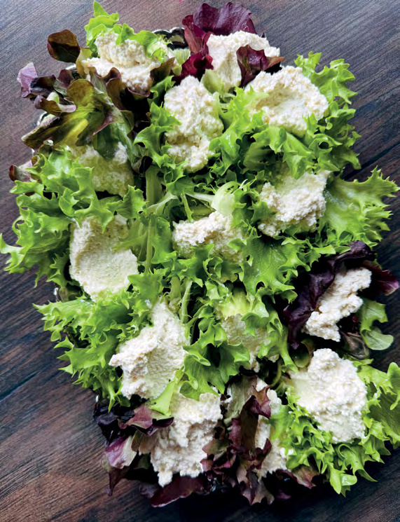 Cottage Cheese Lettuce Bites