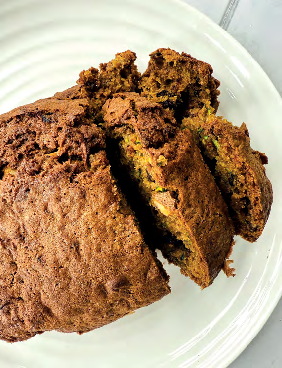 Courgette & Walnut Loaf Cake