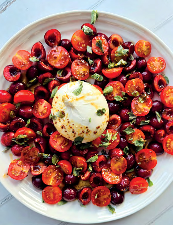 Cherry & Burrata Salad
